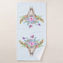 Search for skull bath towels Watercolor