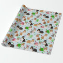 Search for collie wrapping paper Red