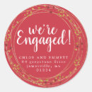 Search for party address stickers Gold