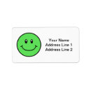 Search for emoticon return address labels Face