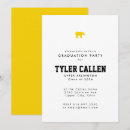 Search for golden graduation invitations Gold and black