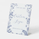 Search for something blue bridal shower signs Chinoiserie