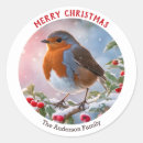 Search for robin redbreast stickers Winter