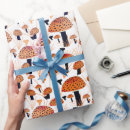 Search for fall wrapping paper Mushroom pattern