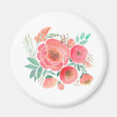 Search for bouquets magnets Watercolor