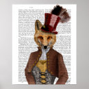 Search for fox wall decor posters Steampunk