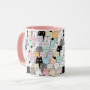 Search for colorful cat mugs Cats