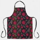 Search for rose red aprons Black