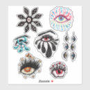 Search for large eyes stickers Weird