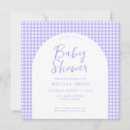 Search for purple square invitations Rustic