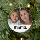 Search for established christmas tree decorations Black white