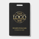 Search for professional id badges Business personnel staff employee
