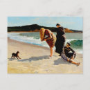 Search for bathers horizontal postcards Ocean