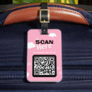 Search for qr code luggage tags Blue