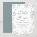 Search for snowflake baby shower invitations Gender neutral
