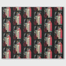 Search for krampus wrapping paper Santa