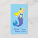 Search for tail business cards Mermaid