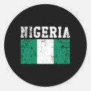 Search for nigerians stickers Flag of nigeria
