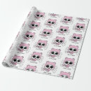 Search for pink skull wrapping paper Crossbones