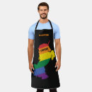Search for rainbow unicorn aprons Pride