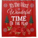 Search for happy new year shower curtains Merry christmas