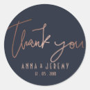 Search for gold foil thank you stickers Rose