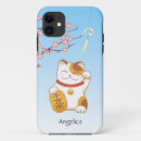 Search for maneki neko cat iphone cases For her