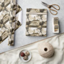 Search for ocean life wrapping paper Vintage