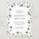 Search for green leaves border wedding invitations Rustic