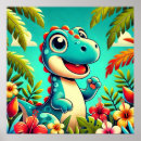 Search for cartoon dinosaur posters Jungle