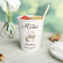 Search for bridal shower paper cups Rustic