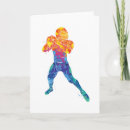 Search for american football cards Colorful