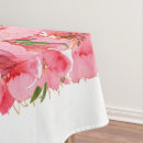 Search for pink floral tablecloths Watercolor