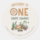 Search for happy 1st birthday stickers Woodland