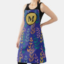 Search for natural colours aprons Leaves