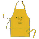 Search for and back aprons Yellow