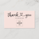 Search for thank you with logo Professional