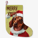 Search for dachshund christmas stockings Cute