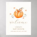 Search for pumpkin baby shower posters Gender neutral