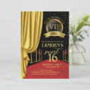 Search for hollywood birthday invitations Vip