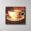 Search for brick wall canvas prints Retro
