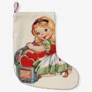 Search for 1950s christmas stockings Girl
