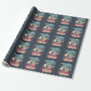 Search for tourism wrapping paper Retro