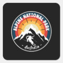 Search for alpine skiing stickers Mountain
