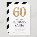 Search for gold glitter 60th birthday invitations Stylish