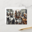 Search for robots postcards Cyborg
