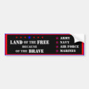 Search for brave bumper stickers Army