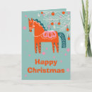 Search for dala horse christmas cards Nordic