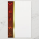 Search for vintage christmas stationery paper Gold