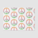 Search for peace sign tissue paper Rainbow